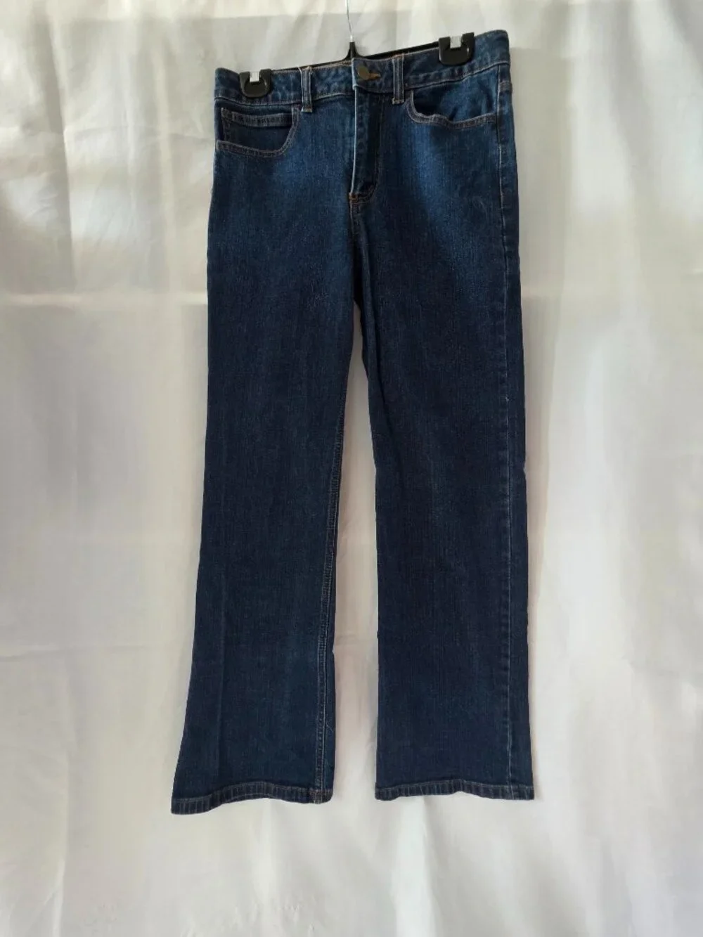 Carhartt Girls Size 16 Blue Denim Jeans BD8374-B, Adjustable Waistband